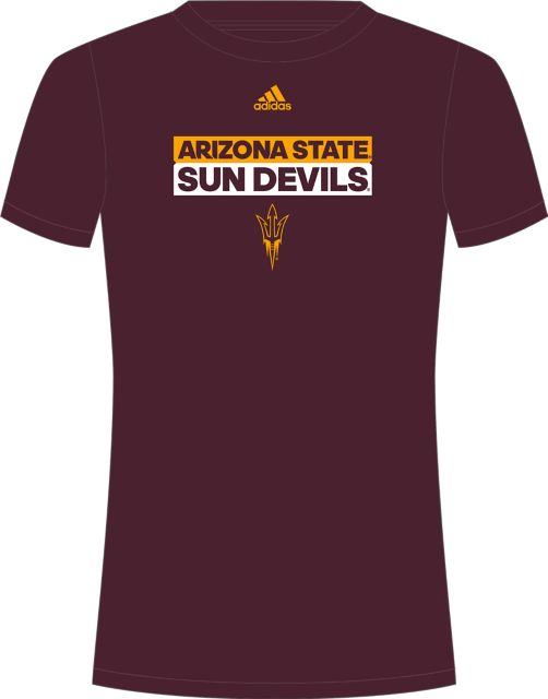 Arizona State University Sun Devils Women's Pre-Game Short Sleeve T-Shirt