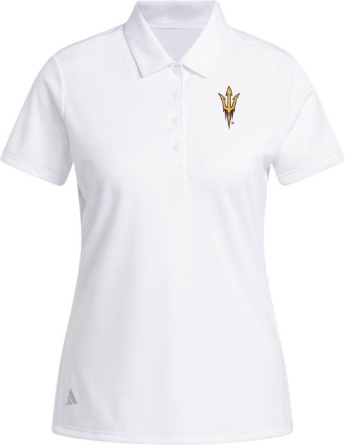 Arizona State University Women's Solid Performance Short Sleeve Polo Shirt