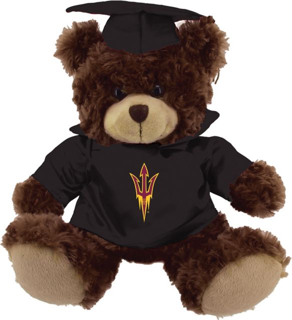 Arizona State University 12'' Graduation Bear - Chocolate - ONLINE ONLY