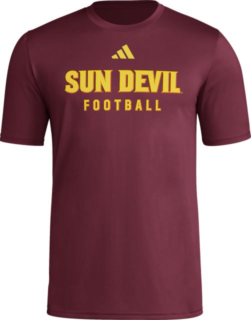 Arizona State University Sun Devils Football Pre-Game Locker Room Short Sleeve T-Shirt