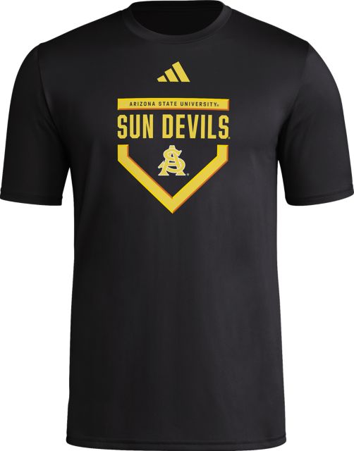 Arizona State University Sun Devils Baseball Pre-Game Locker Room Short Sleeve T-Shirt