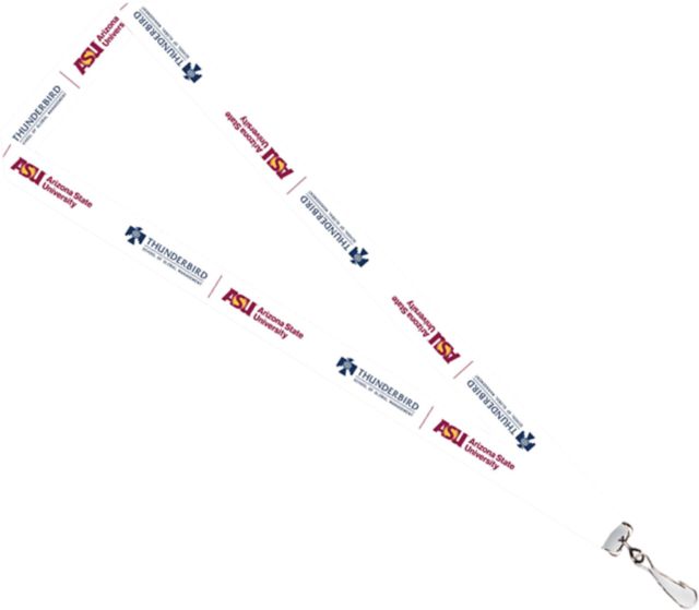 Arizona State University Thunderbird Satin Lanyard