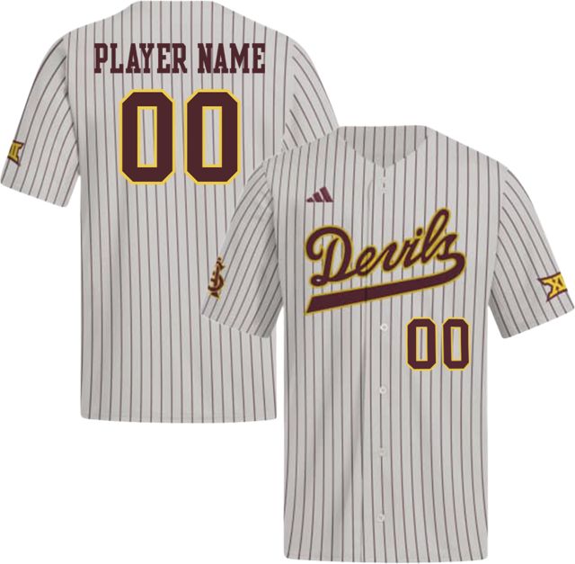 Arizona State University Sun Devils Baseball Player Name Replica Jersey