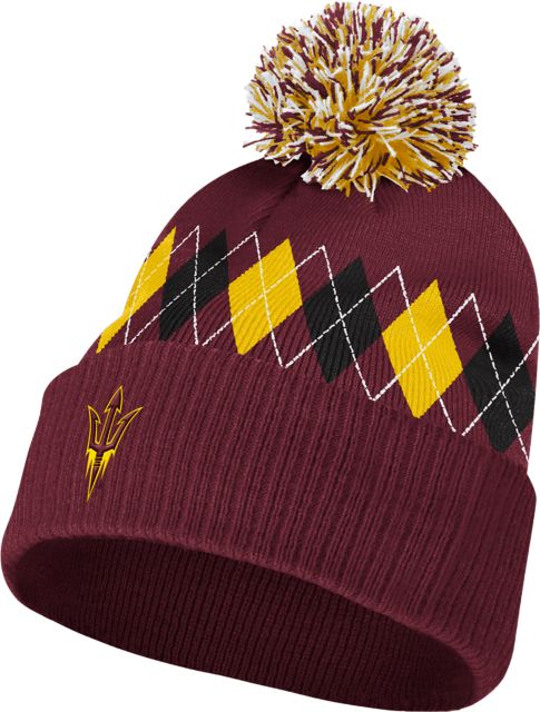 Arizona State University Sun Devils Cuffed Knit Pom Beanie