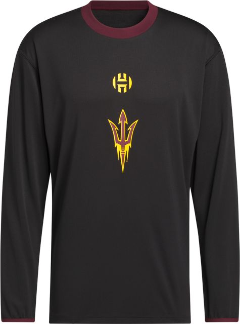 Arizona State University Sun Devils Basketball James Harden Long Sleeve Shooting T-Shirt