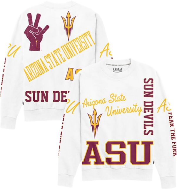 Arizona State University Women s Collage Kelsey Crewneck Sweatshirt Arizona State University