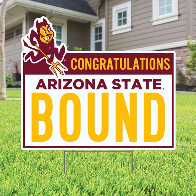 Arizona State University Bound 22 x 19 Lawn Sign