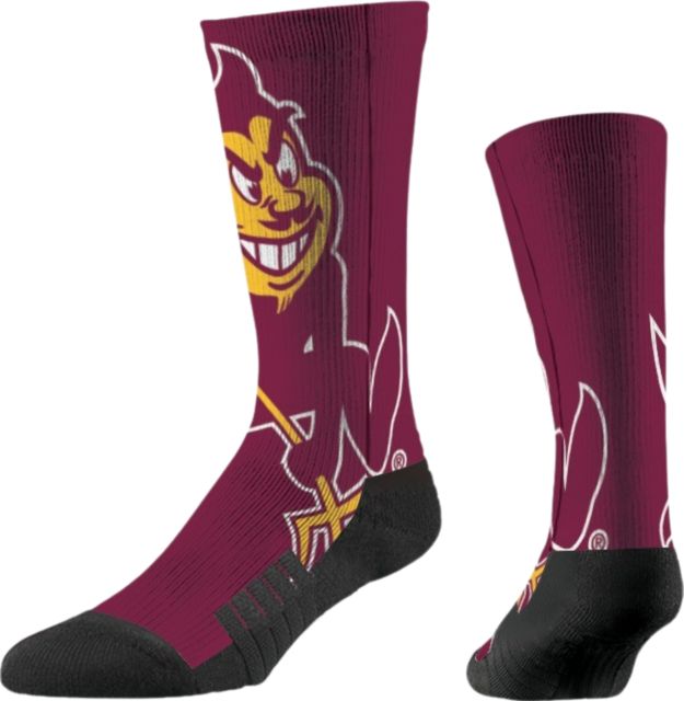 Arizona State University Sun Devils Socks: Arizona State