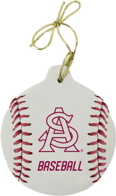 Arizona State University Baseball Stone Ornament