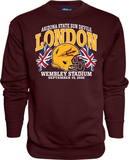 Arizona State University Sun Devils London Game Crewneck Sweatshirt