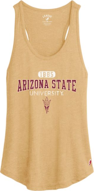 トップス asu. Arizona State University Women's Tank Top: Arizona State