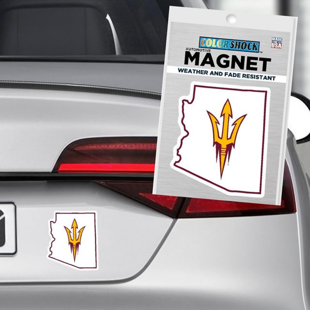 Arizona State University 6x6 Magnet
