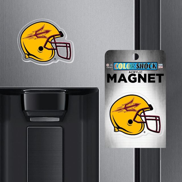 Arizona State University Helmet Magnet