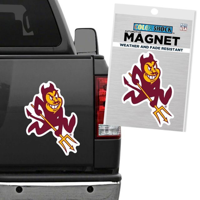 Arizona State University 12x12 Sun Devils Magnet