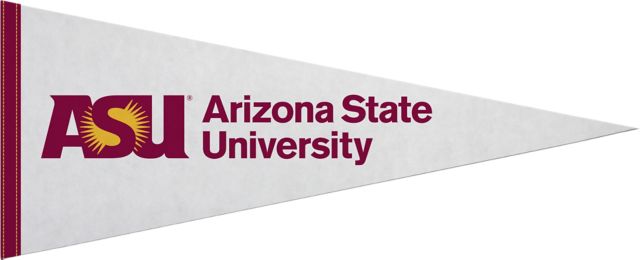 Arizona State University 12"X30" Full Color Pennant