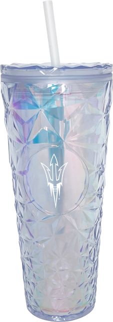 Arizona State University 25 oz. Diamond Double Wall Plastic Tumbler