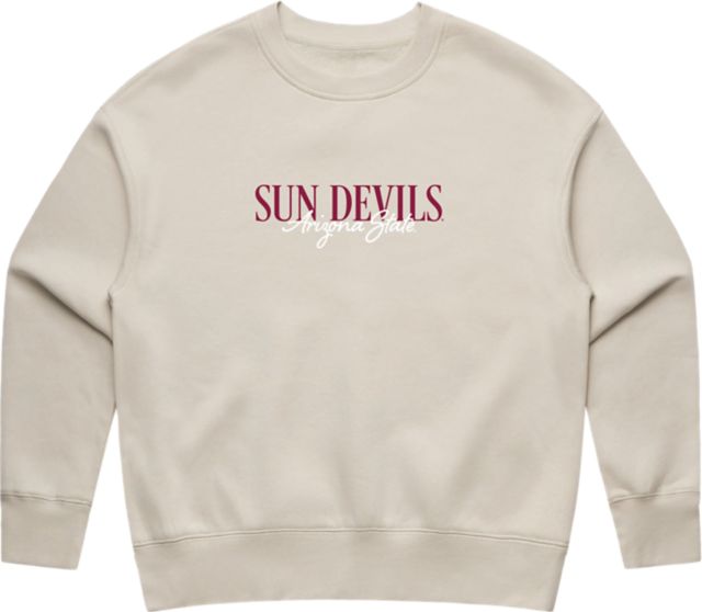 Arizona State University Sun Devils Women's Crewneck Sweatshirt