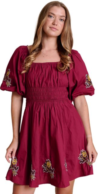 Arizona State University Women's Puff Sleeve Dress