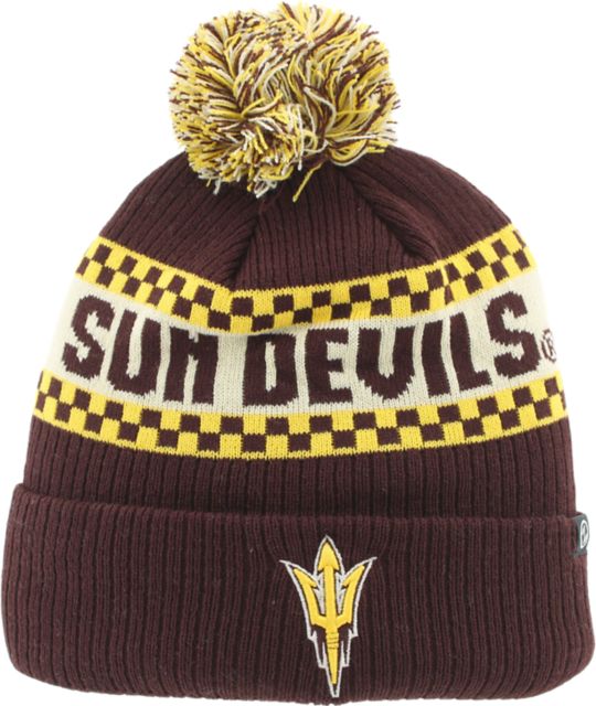 Arizona State University Vault Pom Knit Beanie