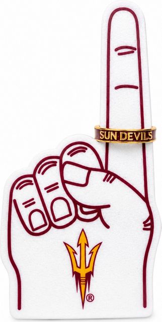 Arizona State University Enamel Stack Ring