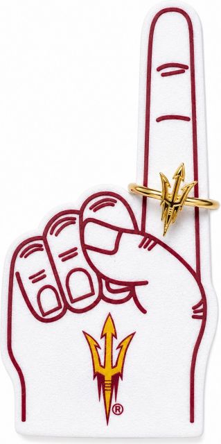 Arizona State University Logo Stack Ring
