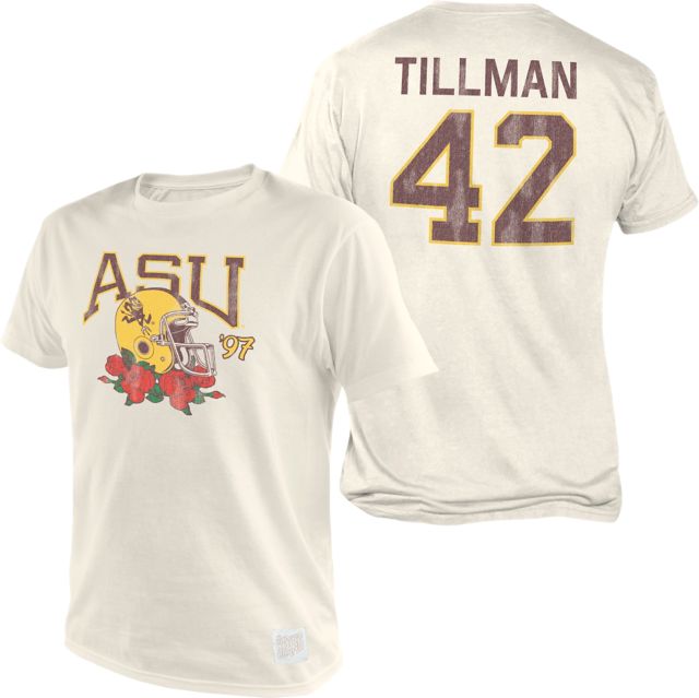 Arizona State University Pat Tillman #42 Tri-Blend T-Shirt: Arizona State  University