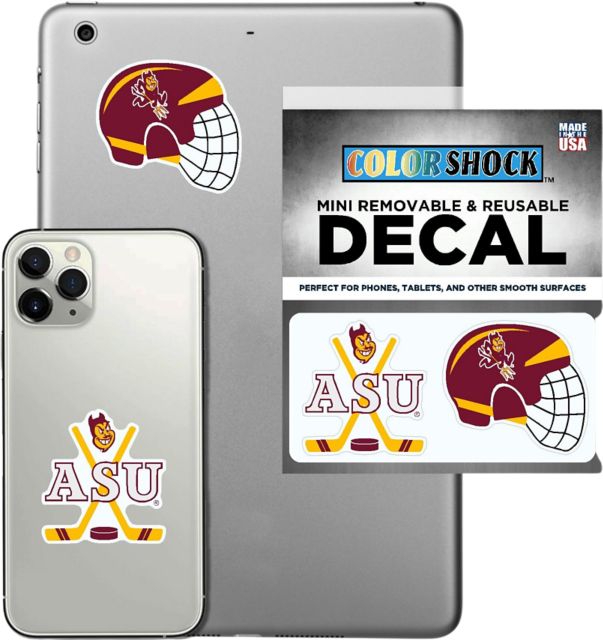 Arizona State University Mini Hockey Decal