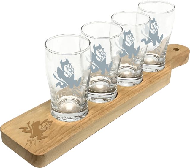 Arizona State University Flight Glass Set