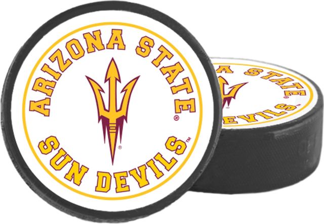 Arizona State University Sun Devils Hockey Puck