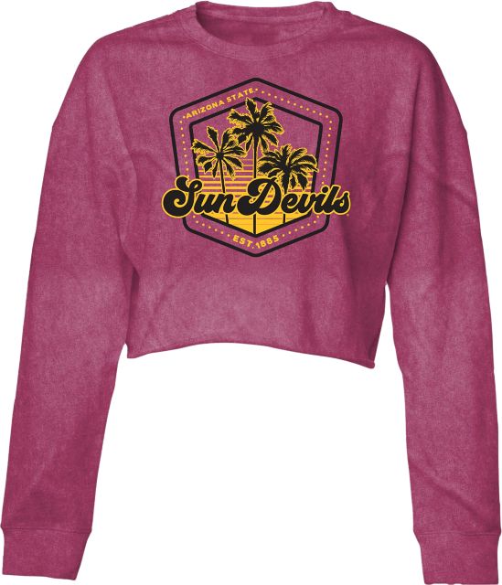 Arizona State University Women's Cropped Crewneck