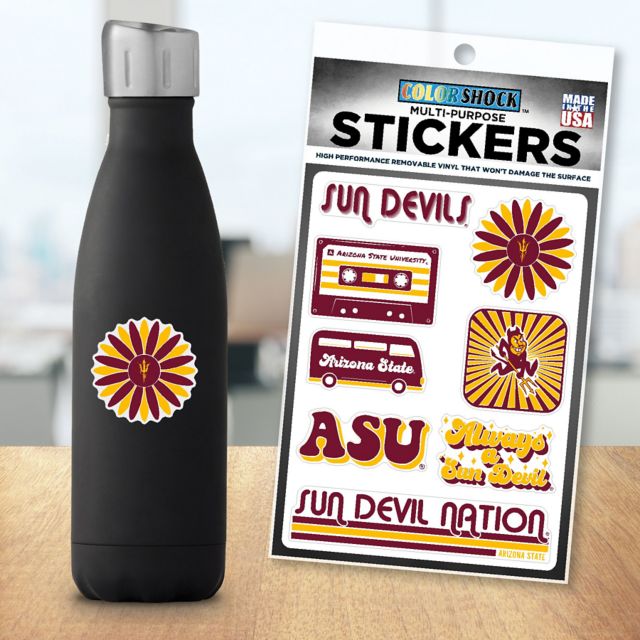 Arizona State University 7.5'' x 7.5'' Sticker Sheet