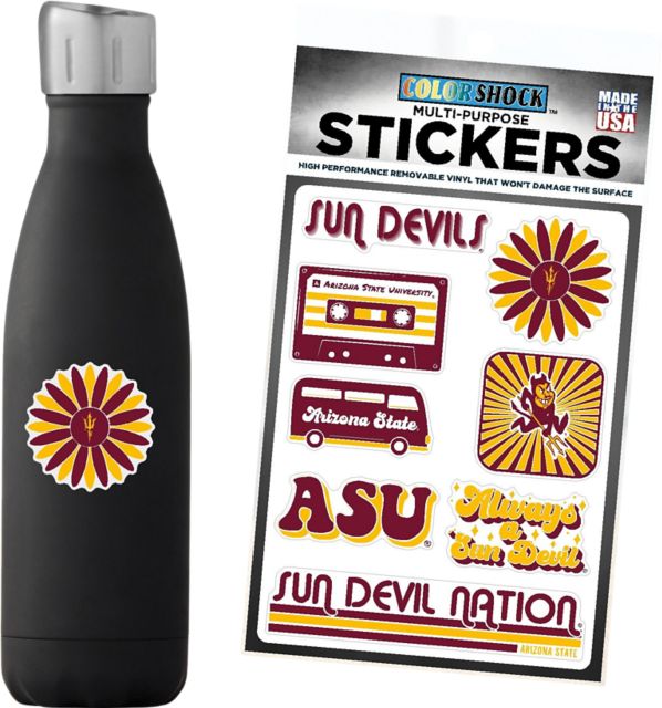Arizona State University 7.5'' x 7.5'' Sticker Sheet