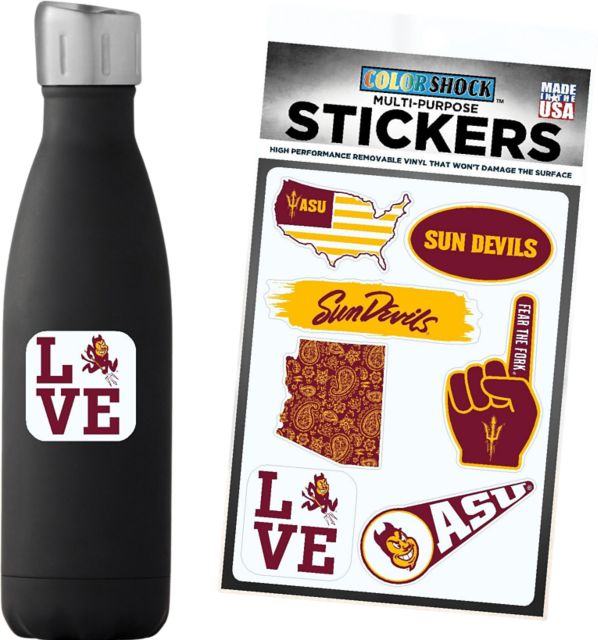Arizona State University 7.5'' x 7.5'' Sticker Sheet