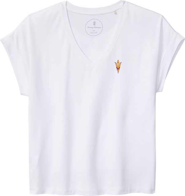 Arizona State University Women's Kauai V-Neck Short Sleeve T-Shirt