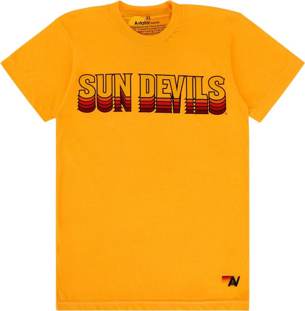 Arizona State University Aviator Nation Short Sleeve T-Shirt