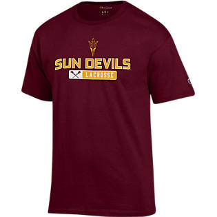 Arizona State University Sun Devils Lacrosse Short Sleeve T-Shirt