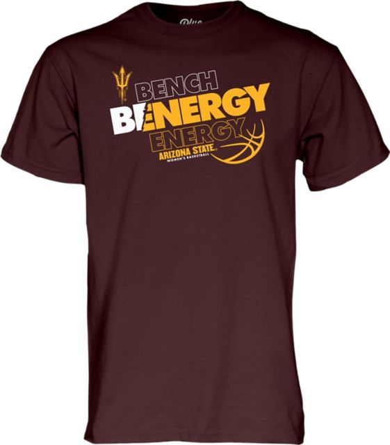 Arizona State University Basketball Bench Energy Short Sleeve T-Shirt