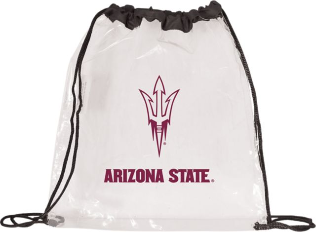 Arizona State University Clear Drawstring Tote