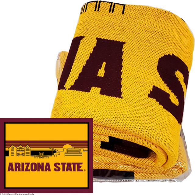 Arizona State University 63x53 Knit Blanket