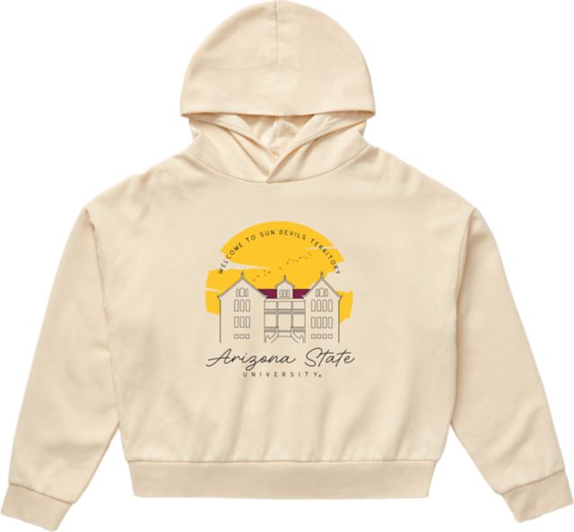 Arizona State University Women's Washed Hooded Sweatshirt