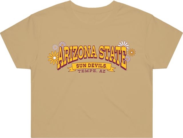 Arizona State University Women's Sun Devils Cropped T-Shirt