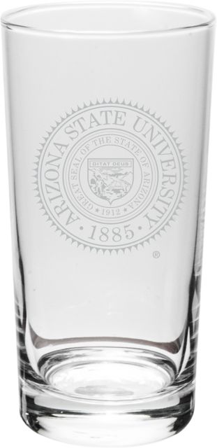 Arizona State University 10 oz Highball Glass