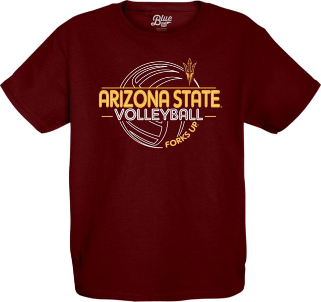 Arizona State University Youth ASU Volleyball Short Sleeve T-Shirt