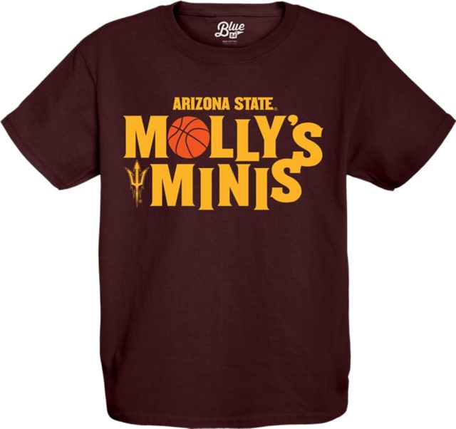 Arizona State University Basketball Molly's Minis Youth Short Sleeve T-Shirt