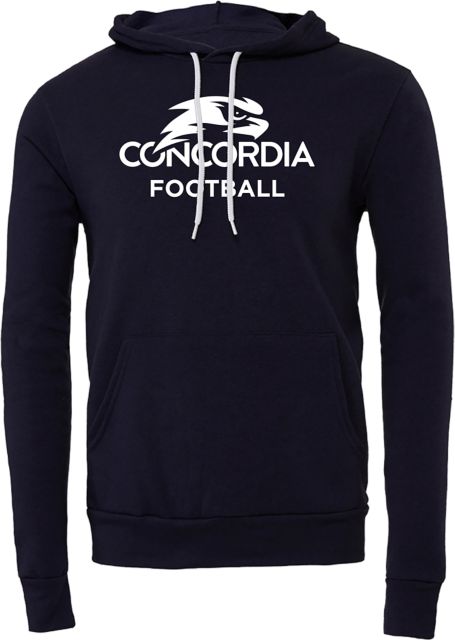 Concordia University Wisconsin Falcons Football Hooded Sweatshirt