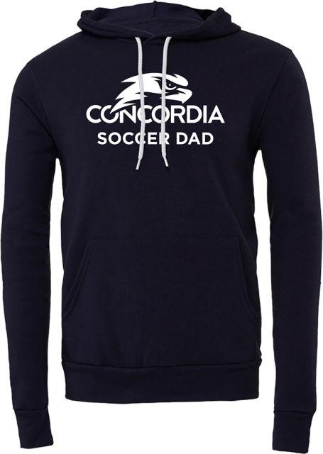 Concordia University Wisconsin Falcons Soccer Dad Hooded Sweatshirt