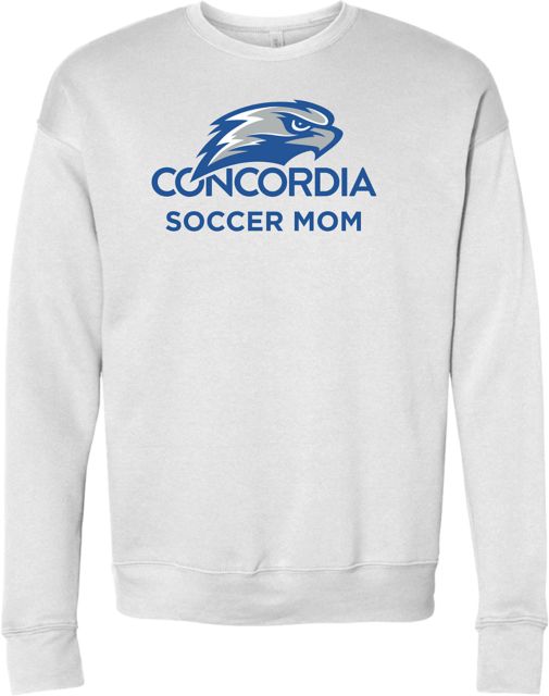 Concordia University Wisconsin Falcons Soccer Mom Crewneck Sweatshirt