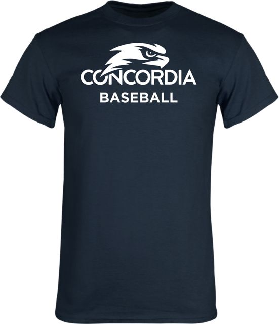 Concordia University Wisconsin Falcons Baseball Short Sleeve T-Shirt