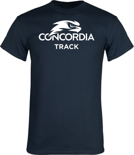 Concordia University Wisconsin Falcons Track Short Sleeve T-Shirt