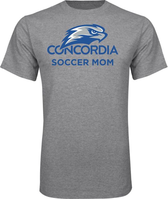 Concordia University Wisconsin Falcons Soccer Mom Short Sleeve T-Shirt